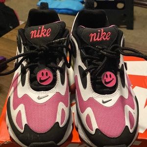 Pink and black womens Nikes